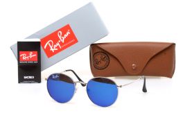 Солнцезащитные очки, Ray Ban Round Metal 6002-blue