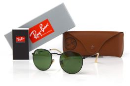 Солнцезащитные очки, Ray Ban Round Metal 3447-green-b